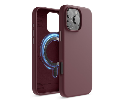 Etui do telefonów Elago Magnetic Silicone do iPhone 16 Pro Max Burgundy ES16MSSC69PRO-BGD
